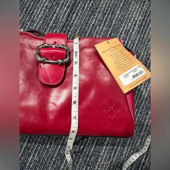 Patricia Nash Red Leather Shoulder Bag - Picture 15 of 15